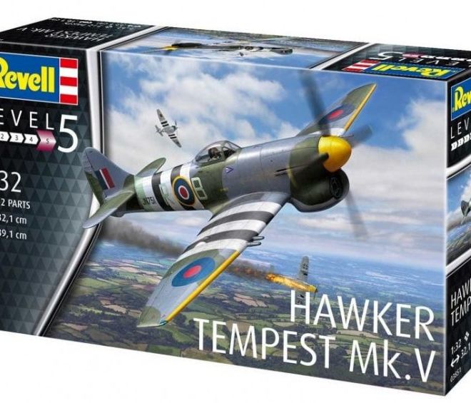 Model k sestavení Hawker Tempest Mk.V
