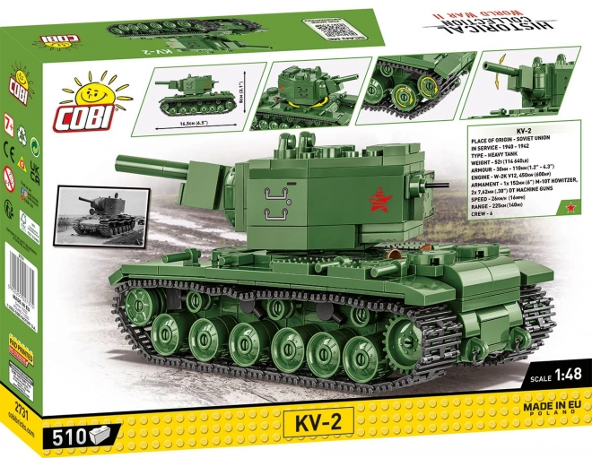 COBI 2731 II WW KV-2, 1:48, 510 k