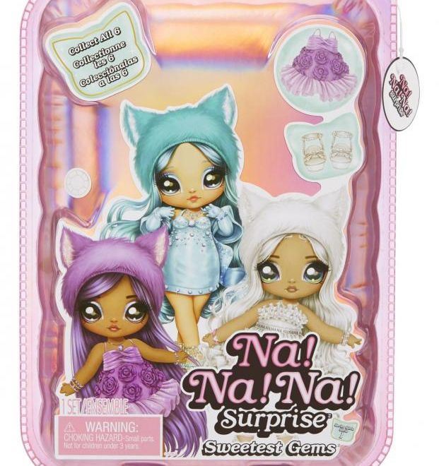 Na! Na! Na! Surprise Narozeninová panenka – April Sparkles (Diamond)