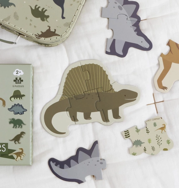 A Little Lovely Company - puzzle s dinosaury