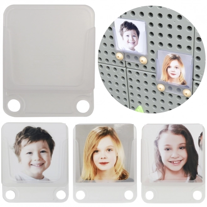 Průhledná kapsa na karty a fotografie