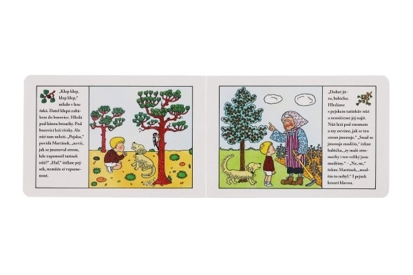 Knížka Kam se schoval nůž CZ text 24x16cm
