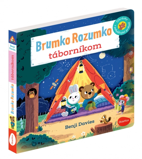 Brumko Rozumko Táborničí - Knížka s pohyblivými obrázky