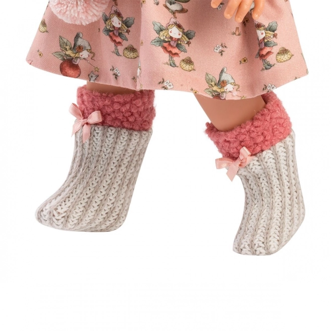 Llorens 54039 SOFIA - realistická panenka s měkkým látkovým tělem  - 40 cm