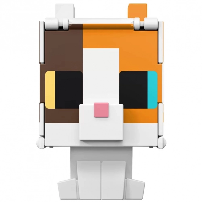 Figurka Minecraft s transformací 2 v 1, Tricolor Cat