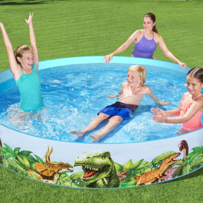 Bazén Fill N Fun Dinosauři 8FT BESTWAY