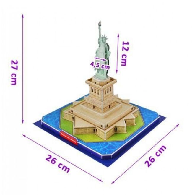 3D puzzle - Socha svobody