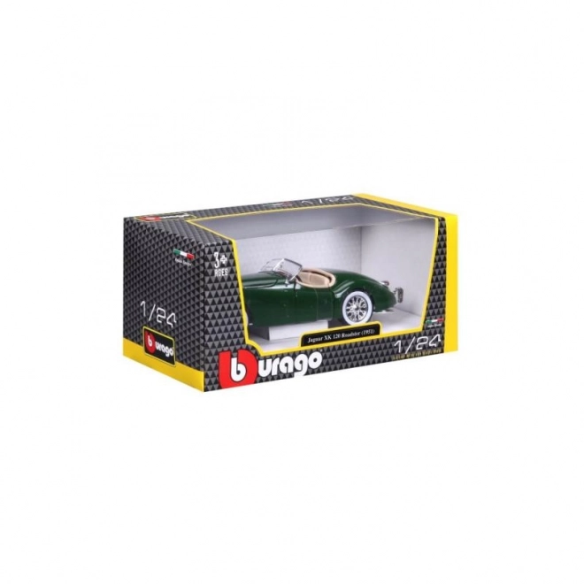 Bburago 1:24 Jaguar XK 120 Roadster (1951) zelená 18-22018