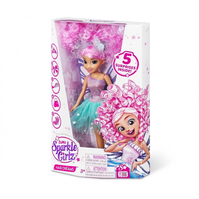 10,5palcová panenka Sparkle Girlz Dream styling