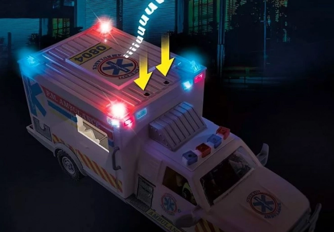 Sada figurek City Action 70936 Záchranná ambulance: Americká sanitka