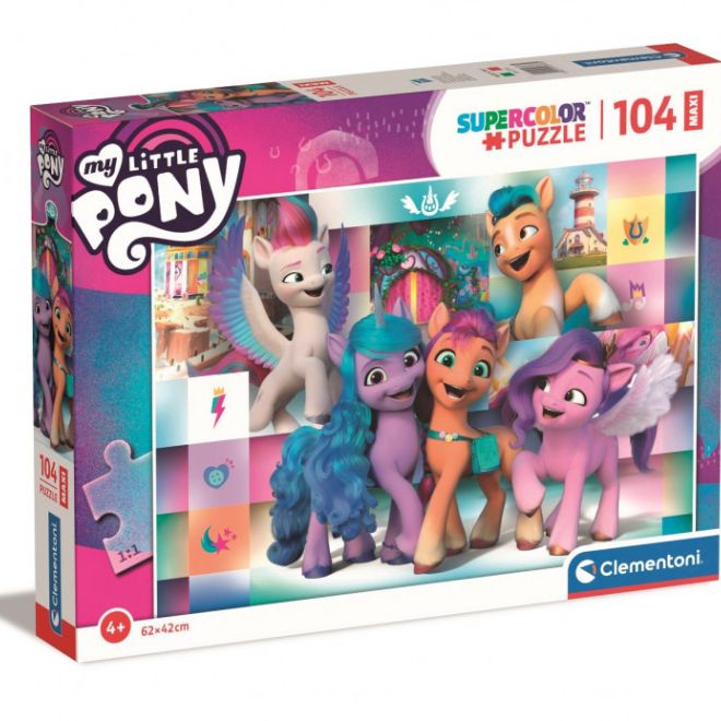 Puzzle 104 dílků MAXI My Little Pony