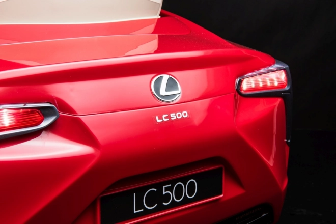 Lexus LC500 elektrické auto pro děti červené