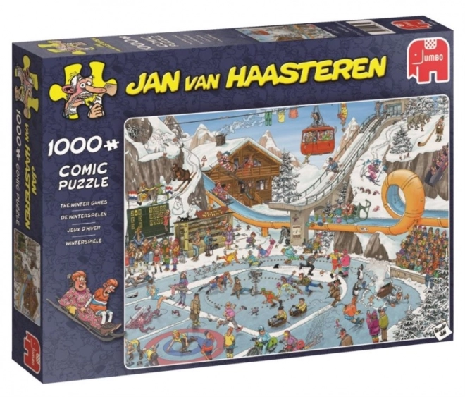 JUMBO Puzzle JvH Zimní sporty 1000 dílků