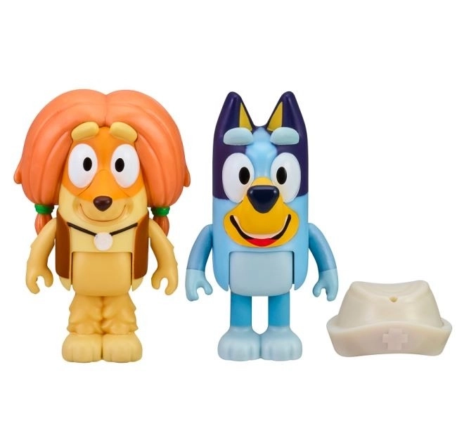 Sada figurek Bluey 2pack Návštěva lékaře