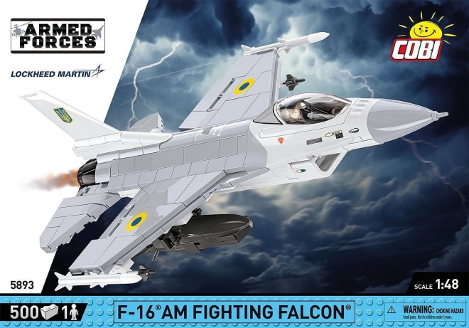 Stavebnice F-16C Fighting Falcon v barvách Ukrajiny