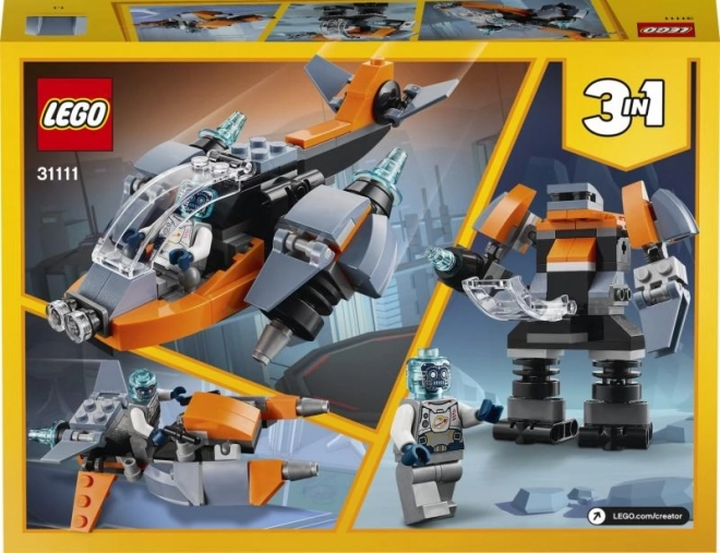 LEGO Creator 3v1 31111 Kyberdron
