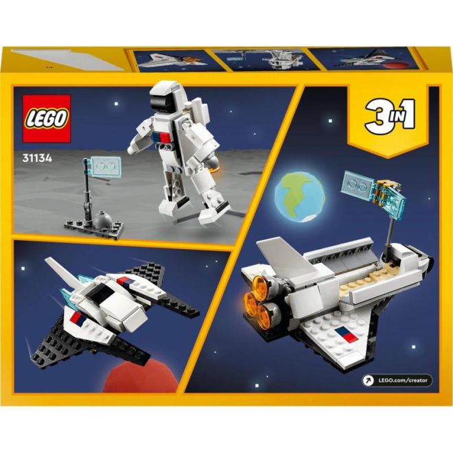 LEGO Creator 3v1 31134 Raketoplán