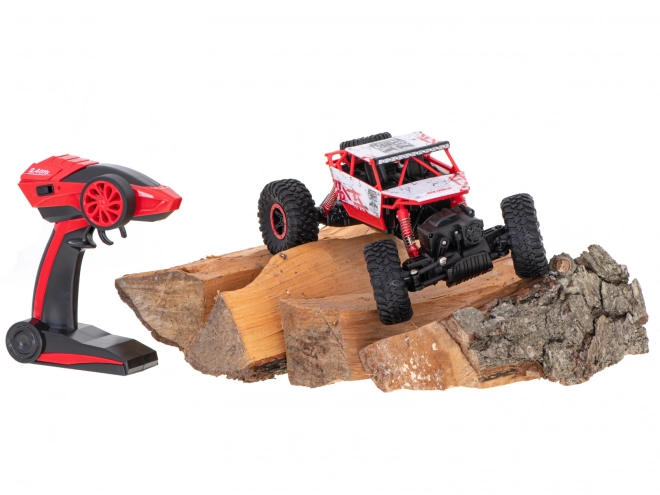 RC auto Rock Crawler - červené