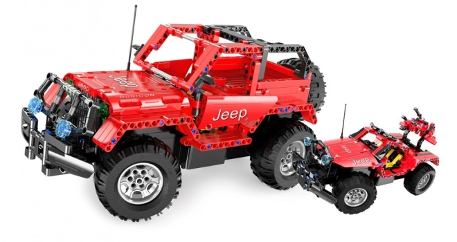 CaDa 51001 Stavebnice Jeep Wrangler R/C - 531 dílků