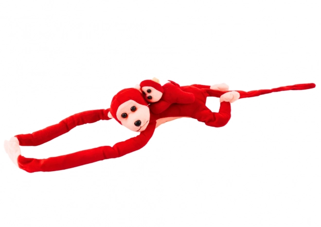 Plyšový maskot Baby Monkey Red 90 cm