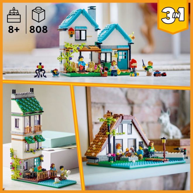 LEGO Creator 3v1 31139 Útulný dům