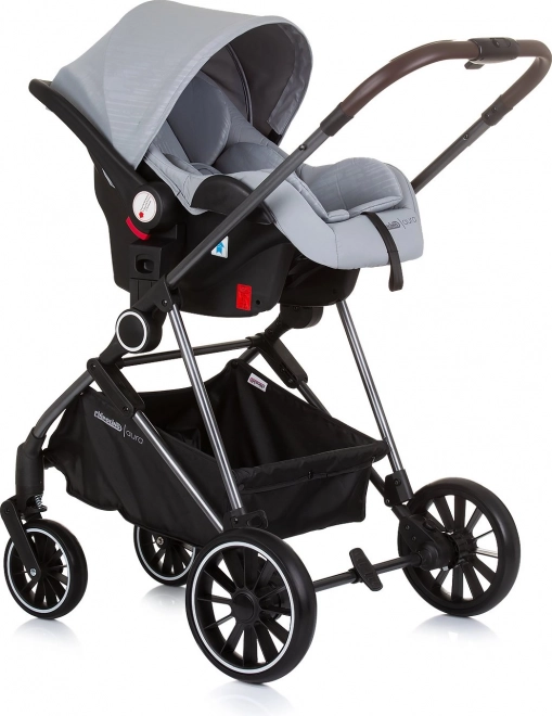 CHIPOLINO Autosedačka Aura i-Size 40-85cm – Ash Grey