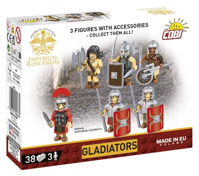 Římská říše - Gladiátoři 3 figurky