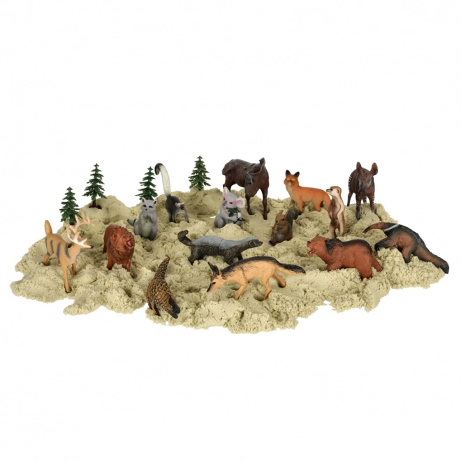 Zoo zvířecí figurky - 19 kusů