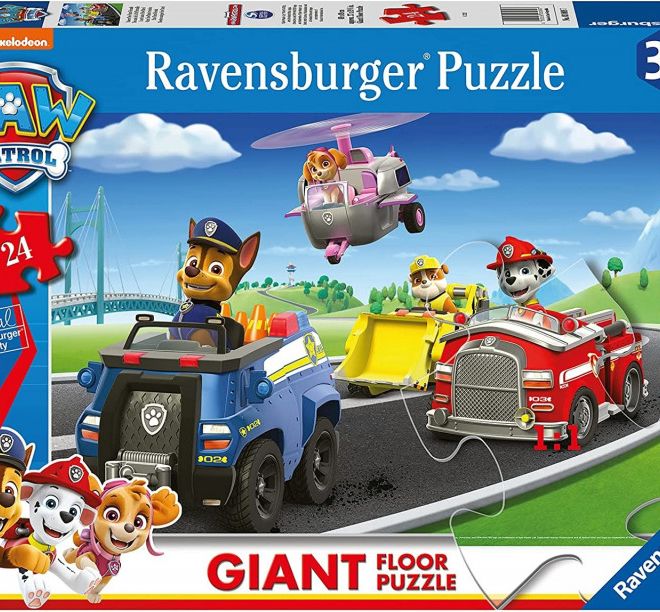 Puzzle 24 dílků Psi Patrol Giant