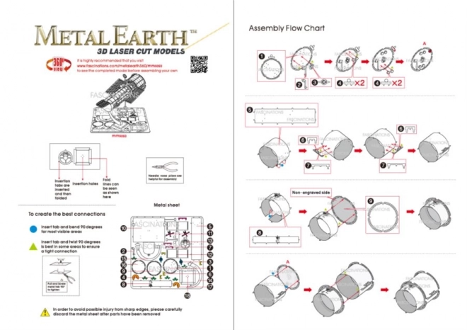 METAL EARTH 3D puzzle Hubbleův teleskop