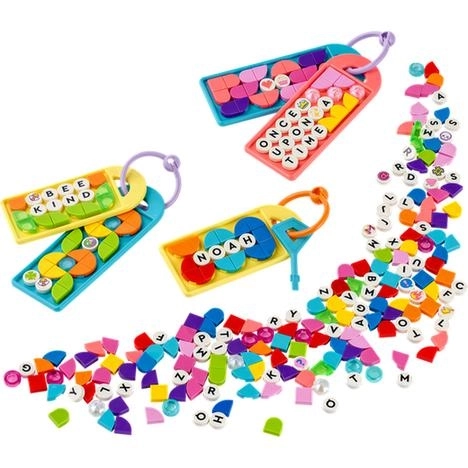 LEGO Dots 41949 Mega balení ozdob na tašku – zábavné vzkazy