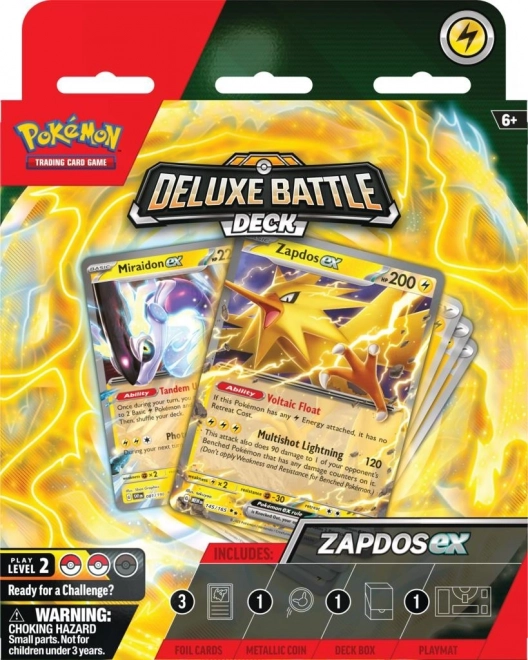Deluxe Battle Deck Zapdos karty ex