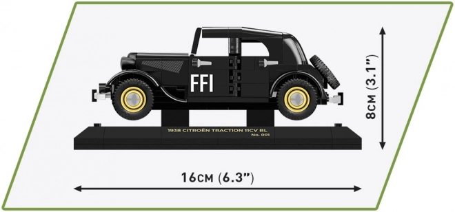 Historická kolekce Citroen Traction 11CVBL Executive Edition polštářky