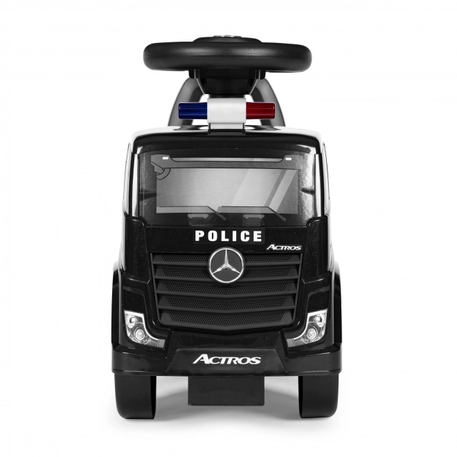 Dětské odrážedlo Mercedes Benz Actros Policie černé