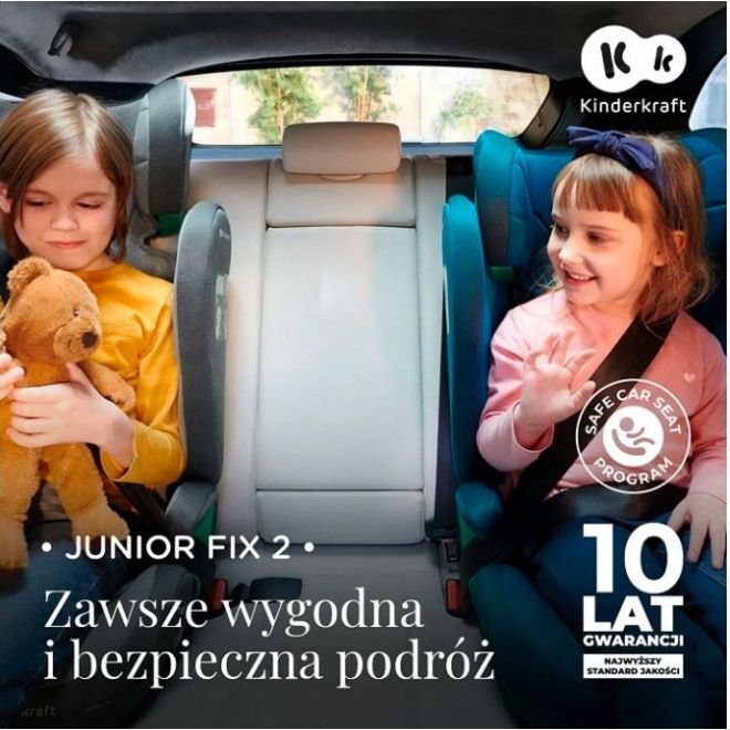 Autosedačka JUNIOR FIX 2 i-Size 100-150 cm ROCKET GREY