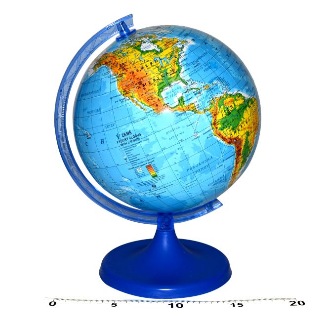 Globus zeměpisný 16cm