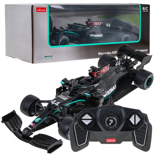 Mercedes-AMG F1 W11 EQ Performance RASTAR 1:18 auto na dálkové ovládání + dálkové ovládání