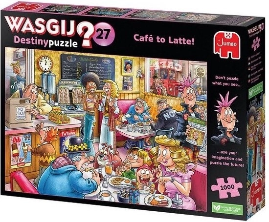 Puzzle 1000 prvků Wasgij Cafe