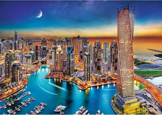 TREFL Puzzle UFT Cityscape: Dubai, Spojené arabské emiráty 500 dílků