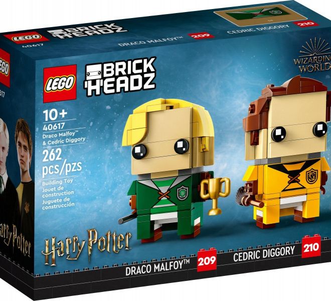 Harry Potter cihly 40617 Draco Malfoy a Cedric Diggory