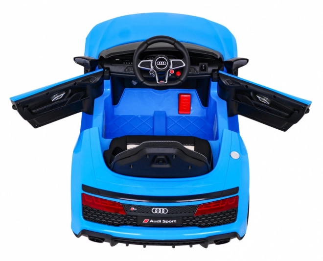 Audi R8 LIFT Auto na baterie modré + dálkové ovládání + EVA kola + MP3 + LED dioda