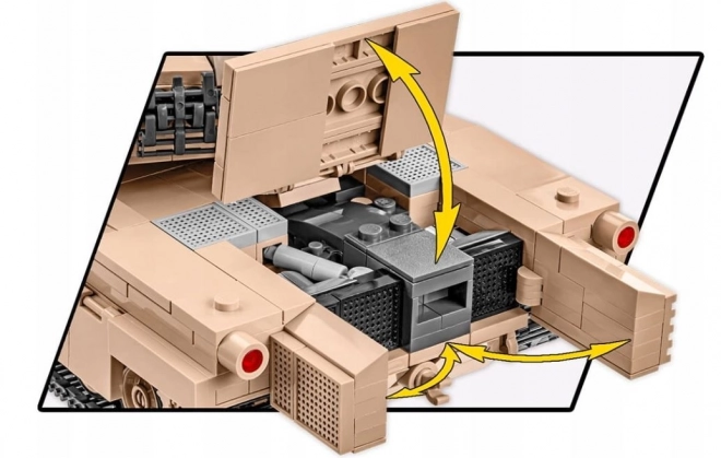 COBI 2622 Armed Forces Abrams M1A2, 1:35, 982 k, 1 f