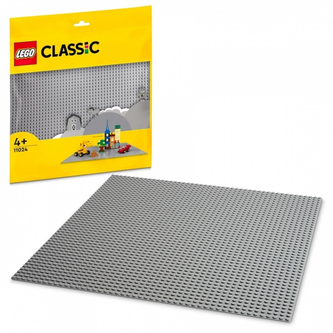 LEGO Classic 11024 Šedá podložka na stavění