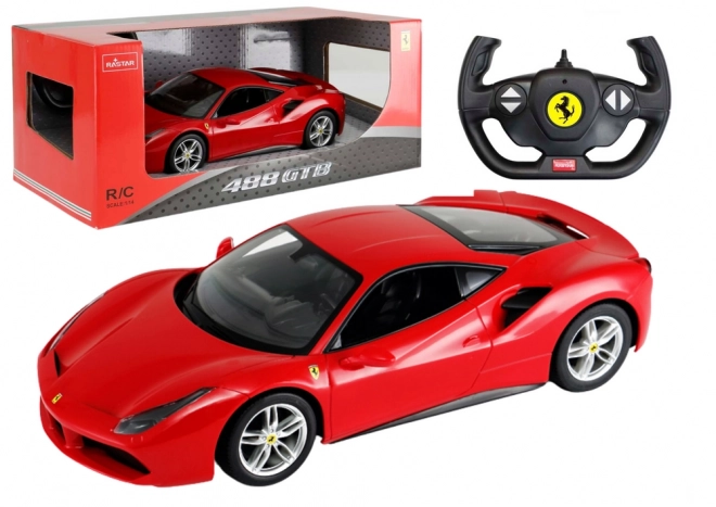 Rastar 1:14 Ferrari 488 GTB Red