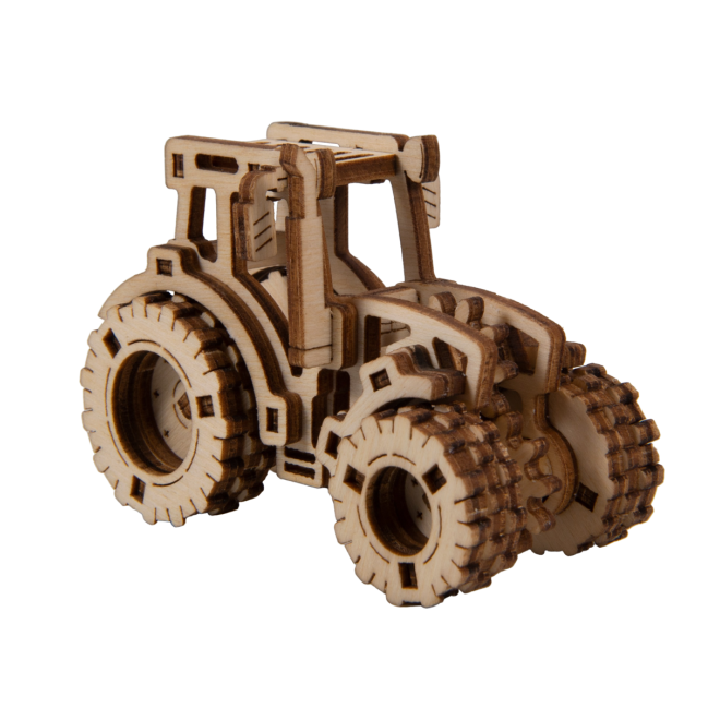 Wooden City 3D puzzle Superfast Traktor