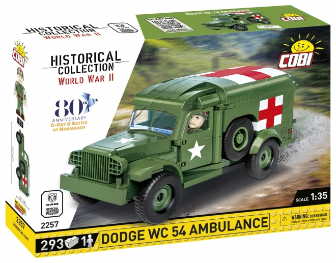 HC WWII 1942 Ambulance WC 54 cihel