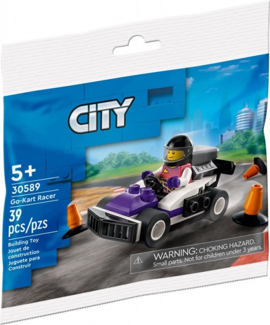 LEGO City 30589 Závodní motokára