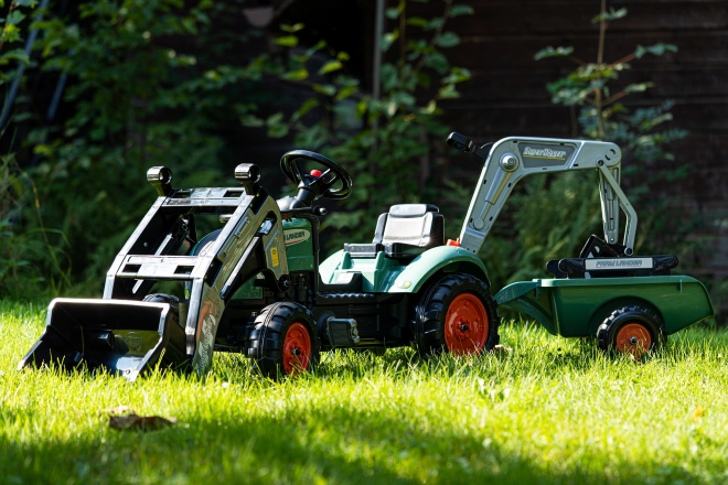 Dětský traktor Farm Lander s nakladačem a přívěsem