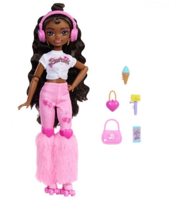 Lalka Barbie Dream Besties Brooklyn na kolečkových bruslích