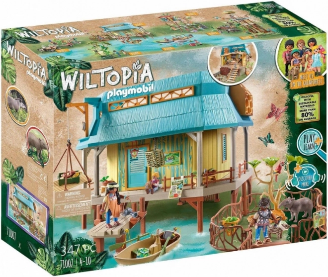 Sada figurek Wiltopia 71007 Centrum péče o zvířata